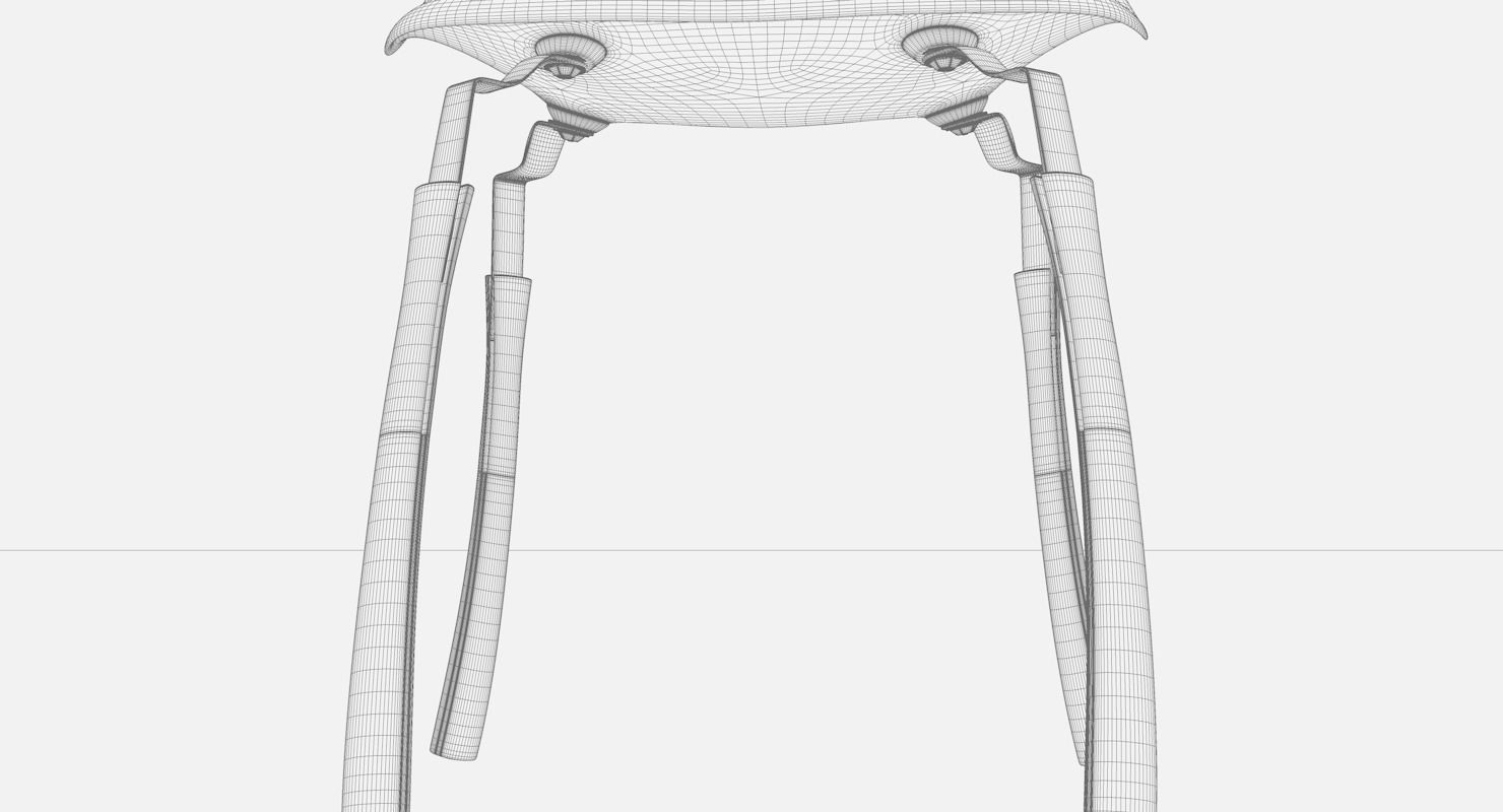 Adjustable chair 3D print model_6