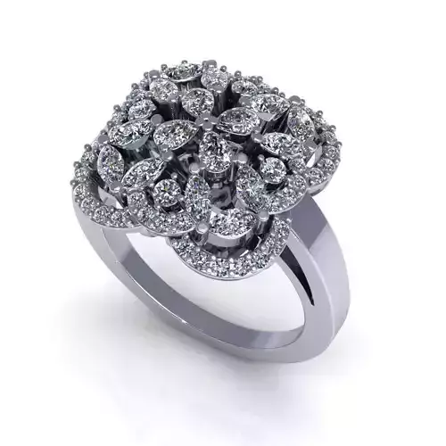 Wedding Ring R32 3D print model