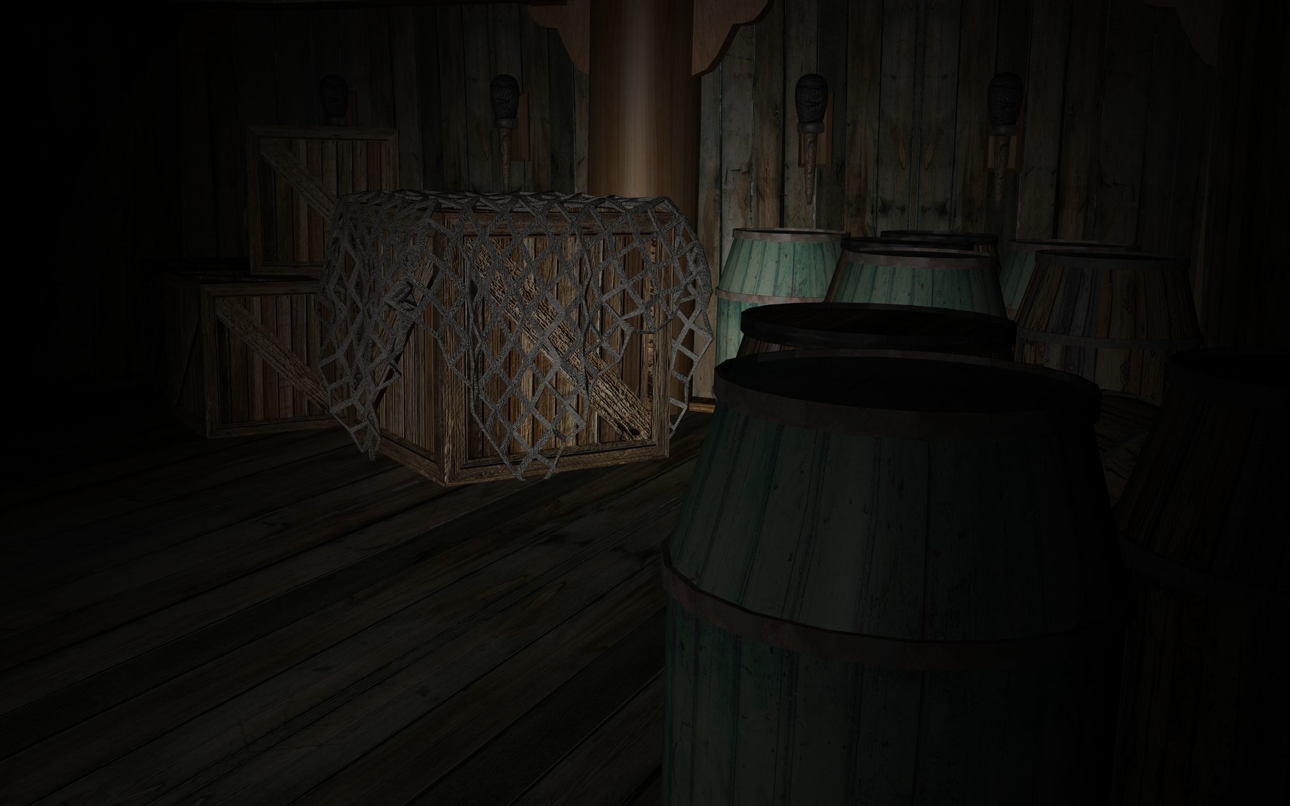 Sailing Ship Low-poly 3D model_9