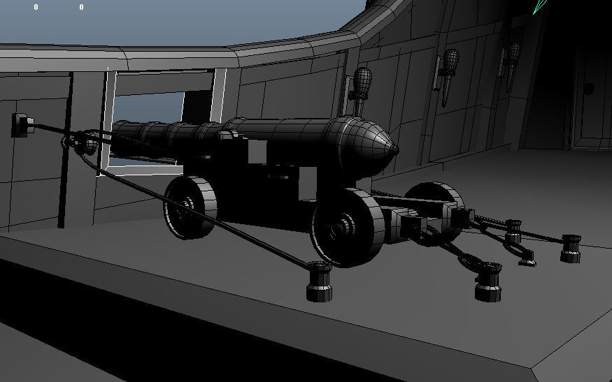 Sailing Ship Low-poly 3D model_18