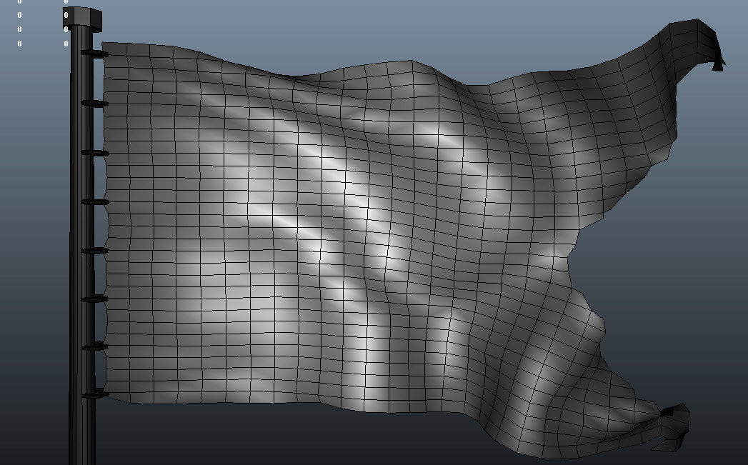 Sailing Ship Low-poly 3D model_20