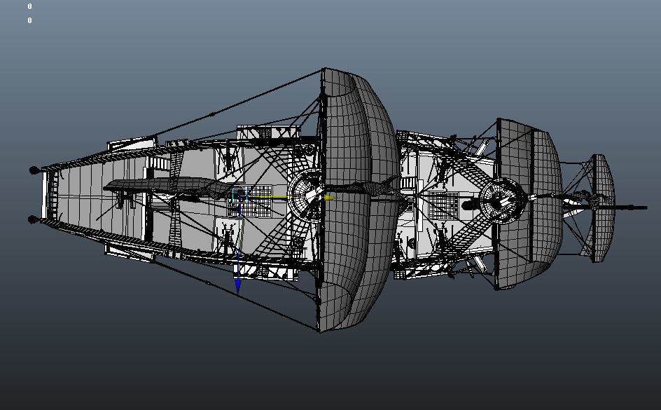 Sailing Ship Low-poly 3D model_15