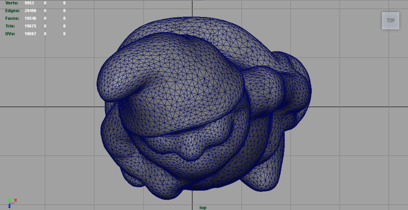 Garden Gnome 3 Low-poly 3D model_10