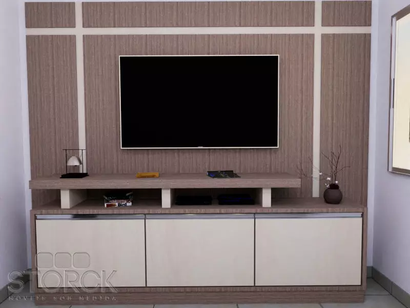 TV PANEL - TV STAND - RACK 3D model
