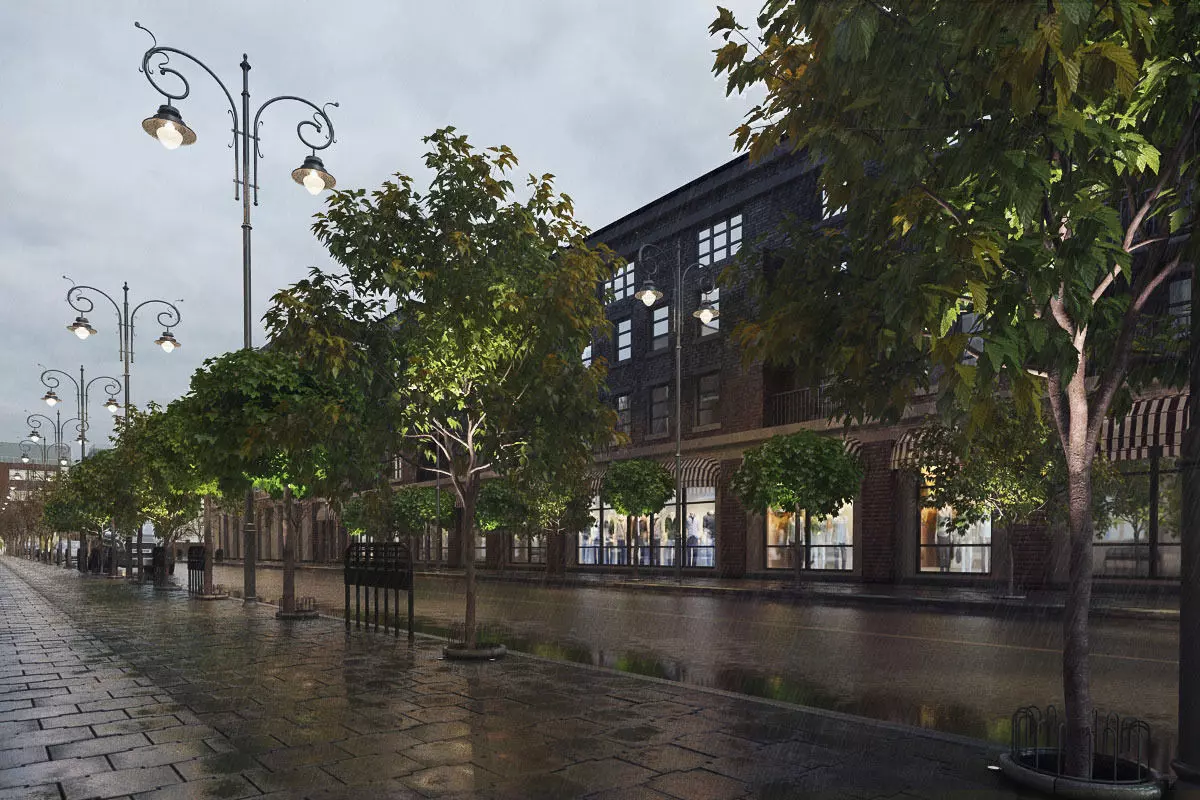 Archmodels vol 136 - high quality trees models 3D model_0