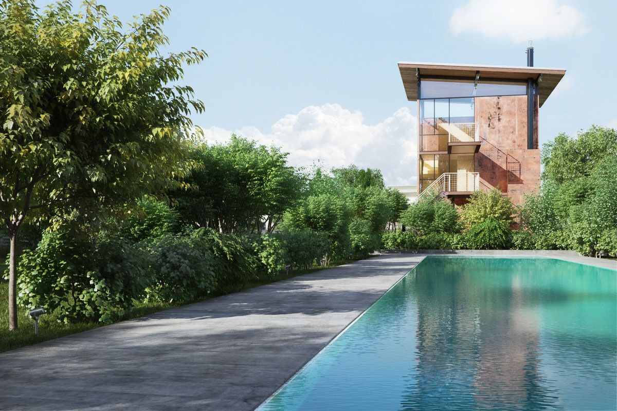 Archmodels vol 136 - high quality trees models 3D model_1