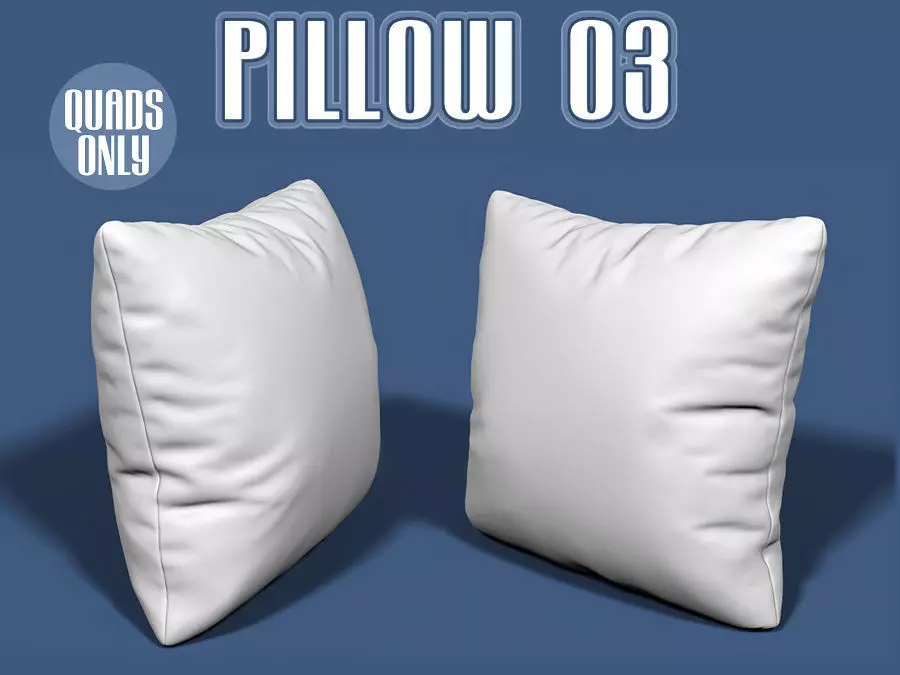 Pillow 03 3D model_0