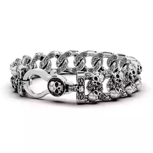 Bracelet for a real biker 3D print model