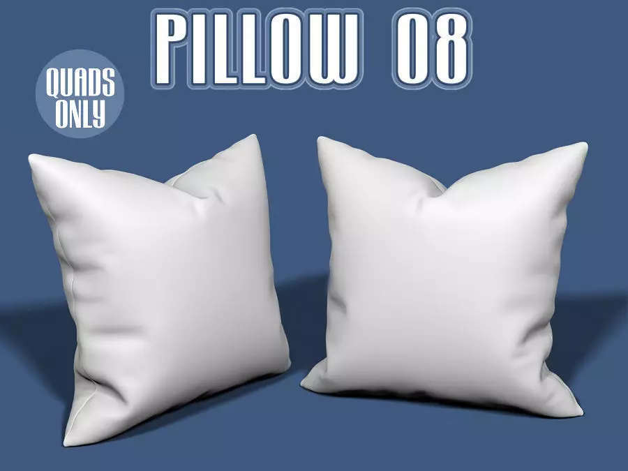 Pillow 08 3D model_0