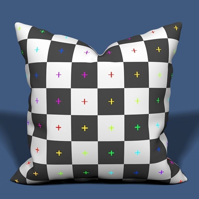 Pillow 08 3D model_8