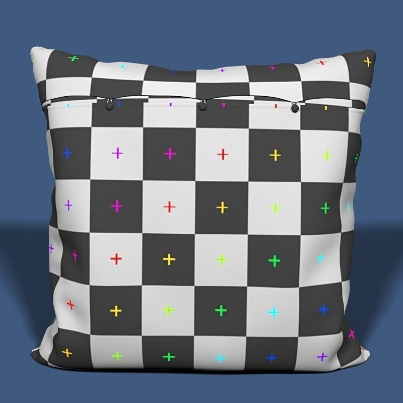 Pillow 09 3D model_8