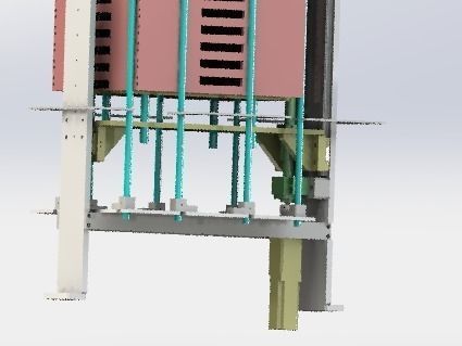 Tray - load and  unload equipment 3D model_7