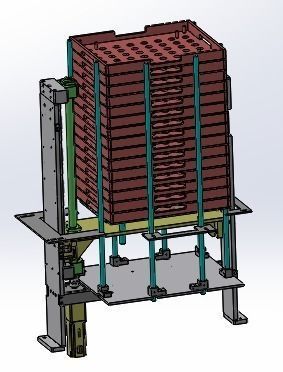 Tray - load and  unload equipment 3D model_4