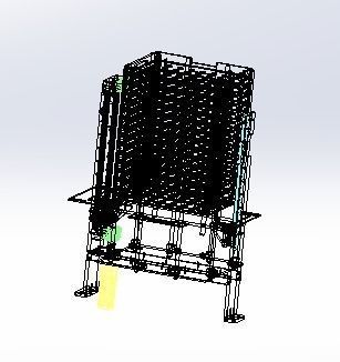Tray - load and  unload equipment 3D model_2