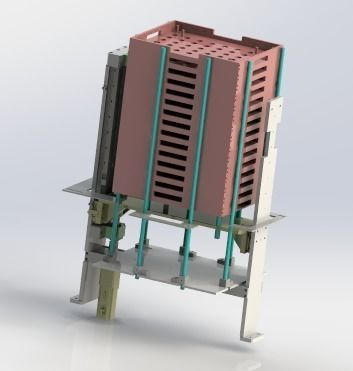 Tray - load and  unload equipment 3D model