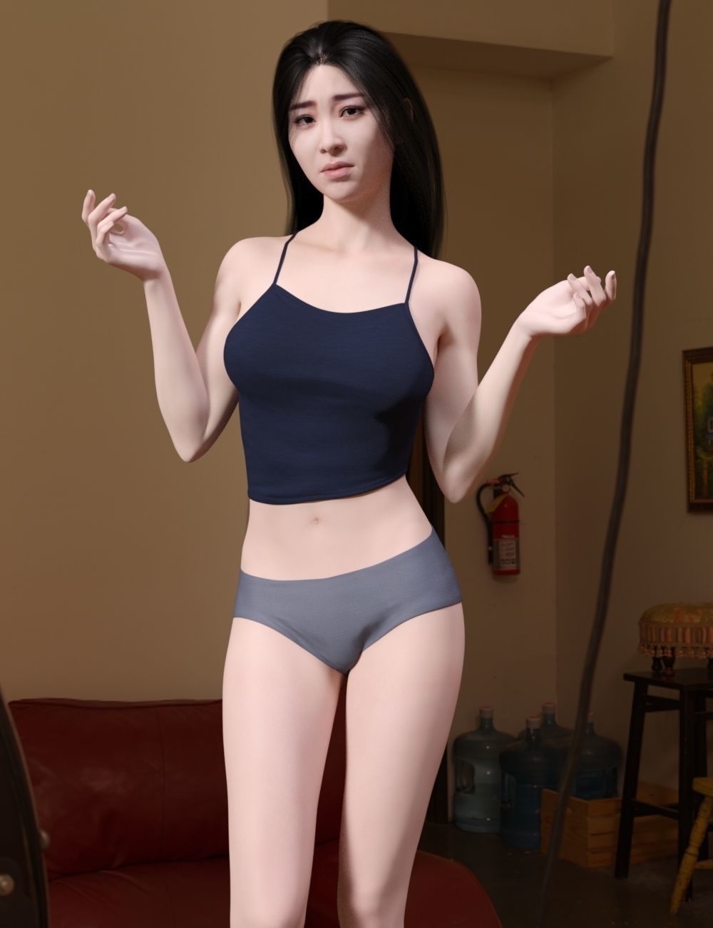 Zhang Li For G8F 3D model_1