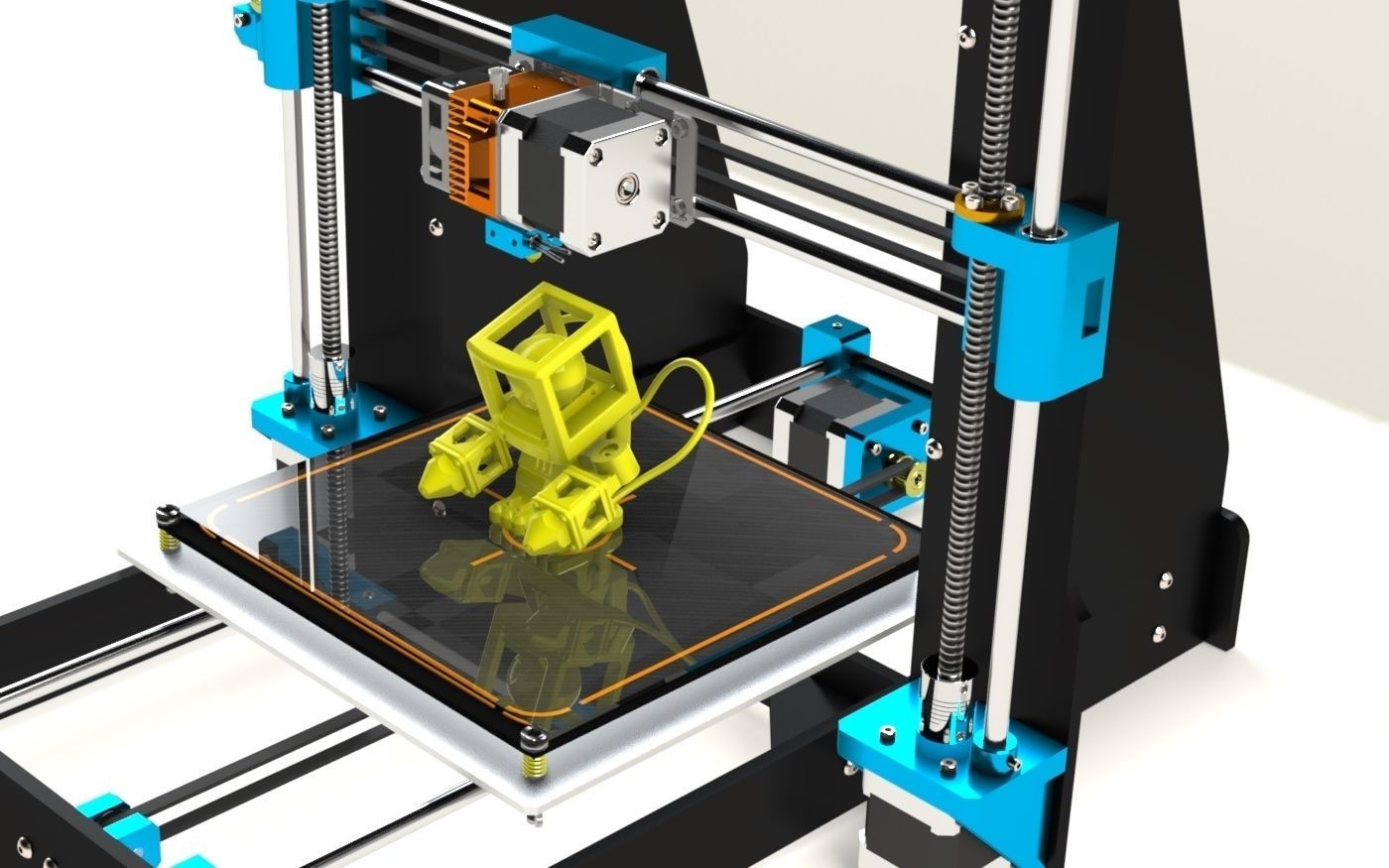 PRINTER 3D TYPE PRUSA 3D model_4