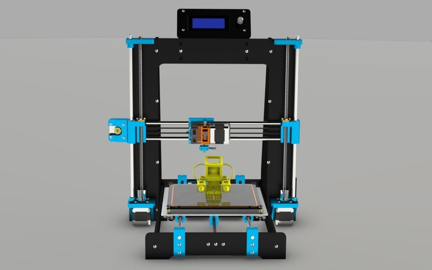 PRINTER 3D TYPE PRUSA 3D model_2