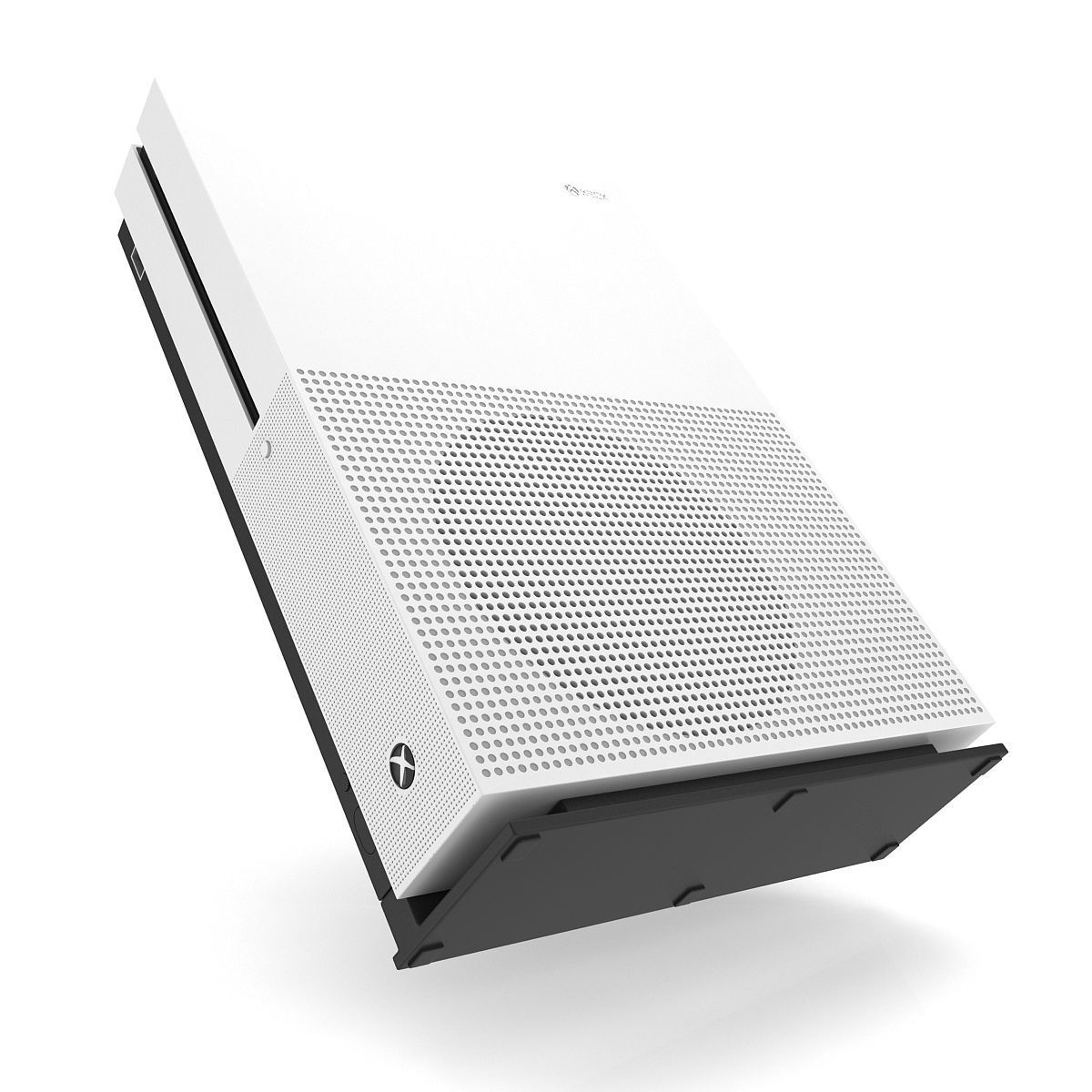 Xbox One S Console 3D model_8