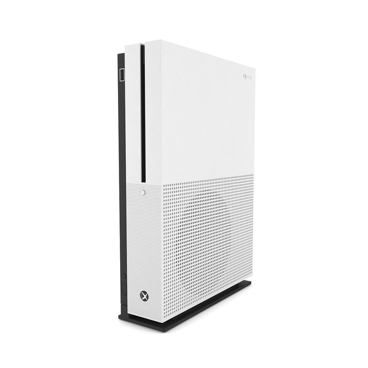 Xbox One S Console 3D model_6