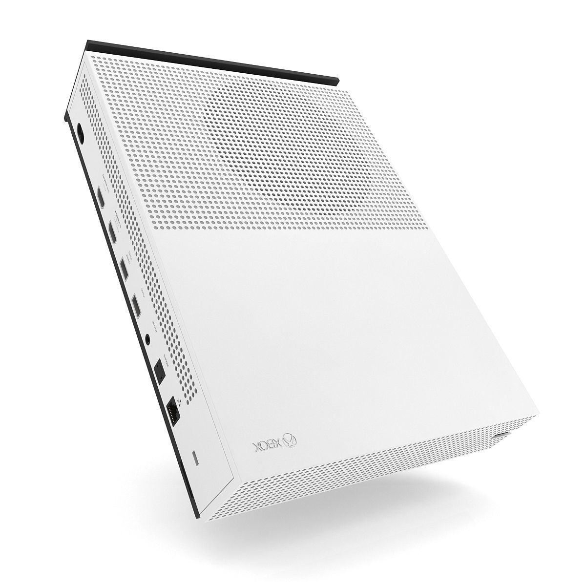 Xbox One S Console 3D model_1