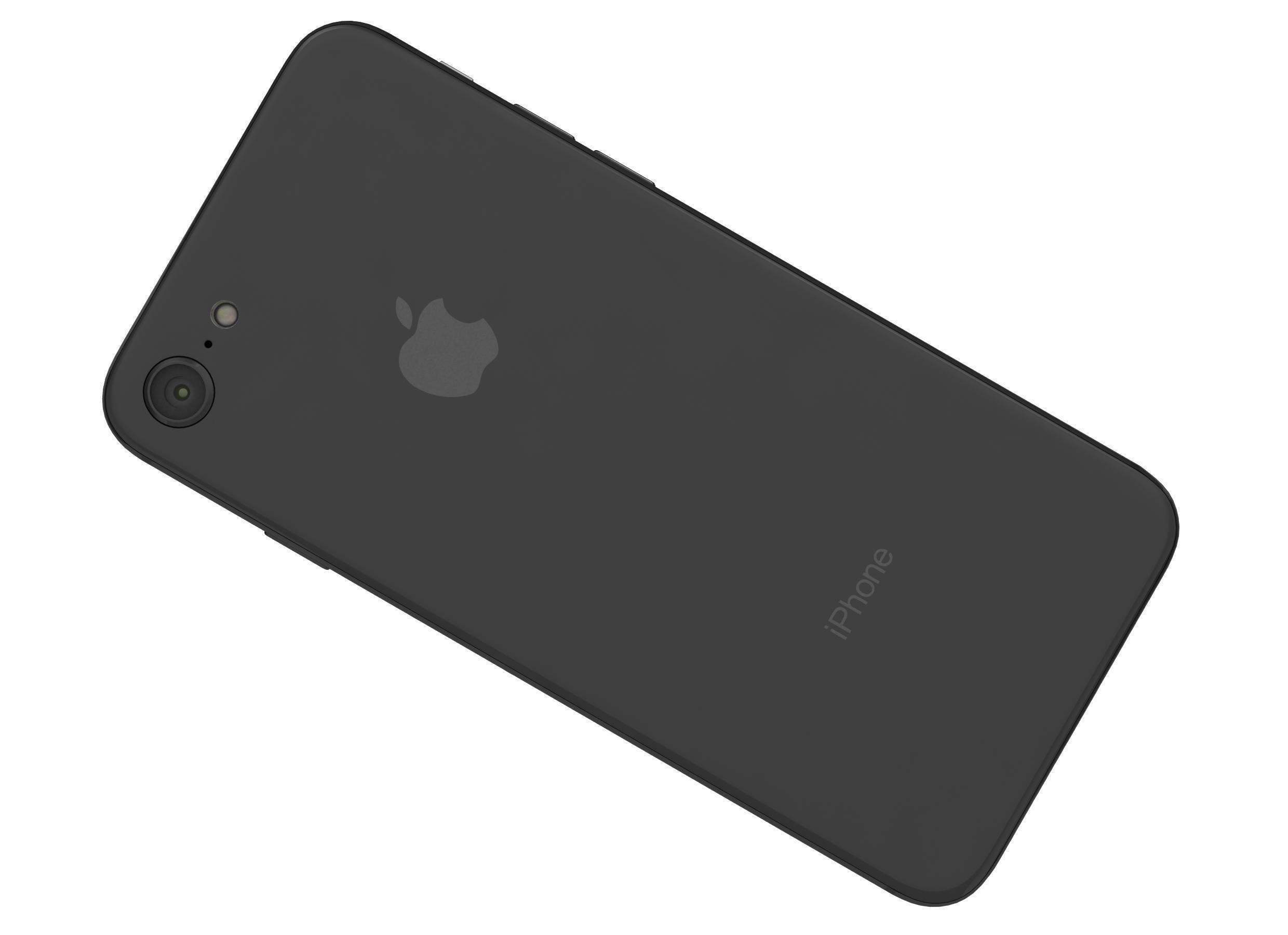 Apple iPhone 8 Space Gray 3D model_5