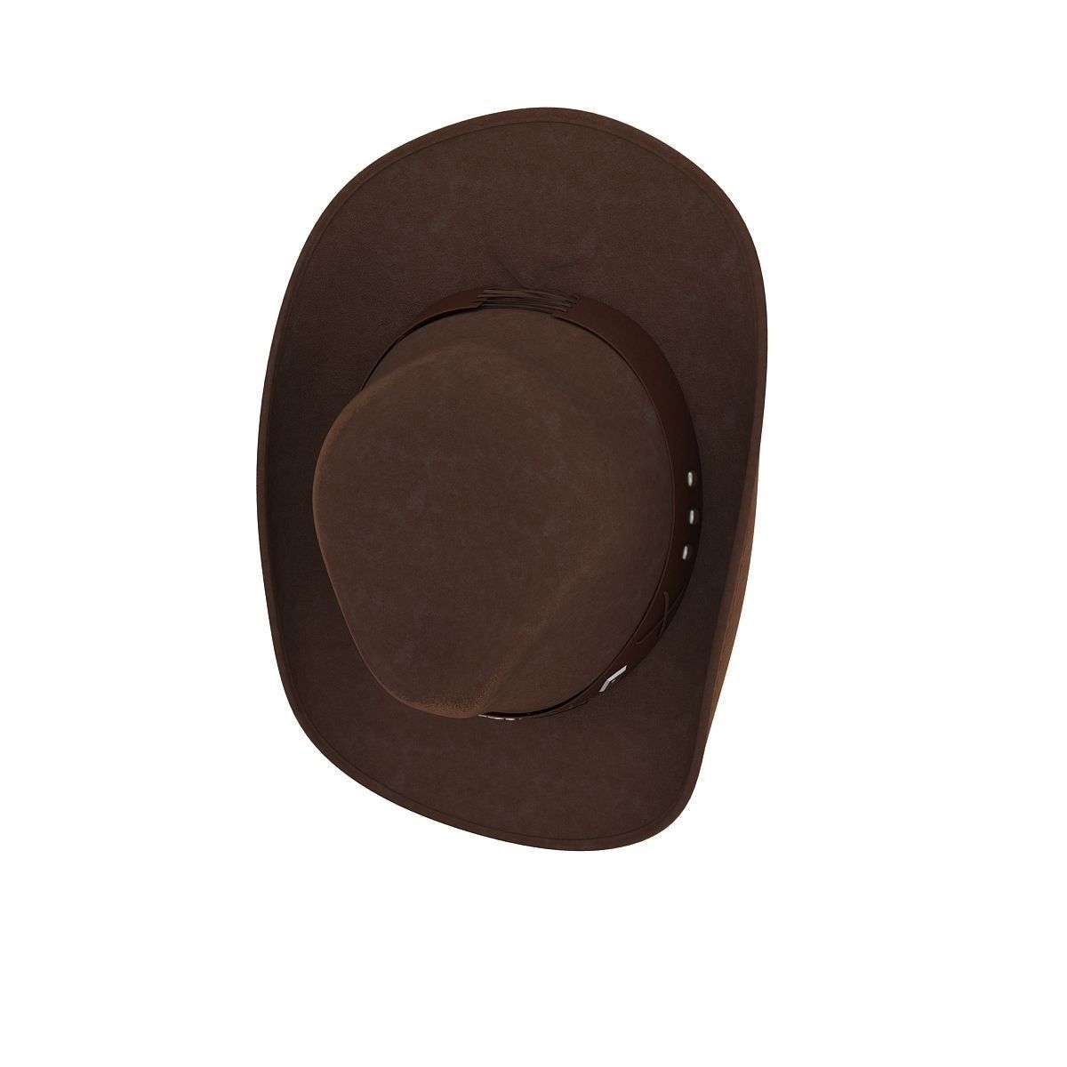 Cowboy Hat 3D model_7
