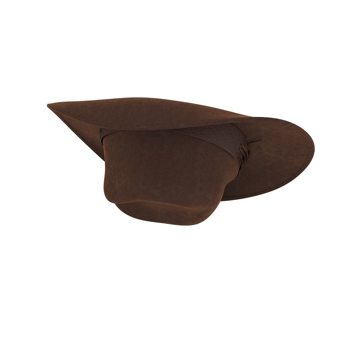 Cowboy Hat 3D model_6