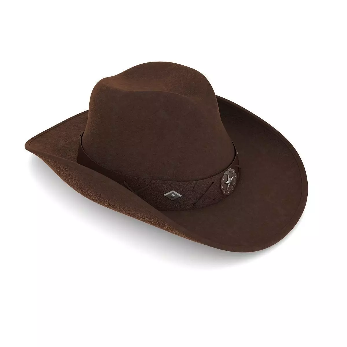 Cowboy Hat 3D model_0