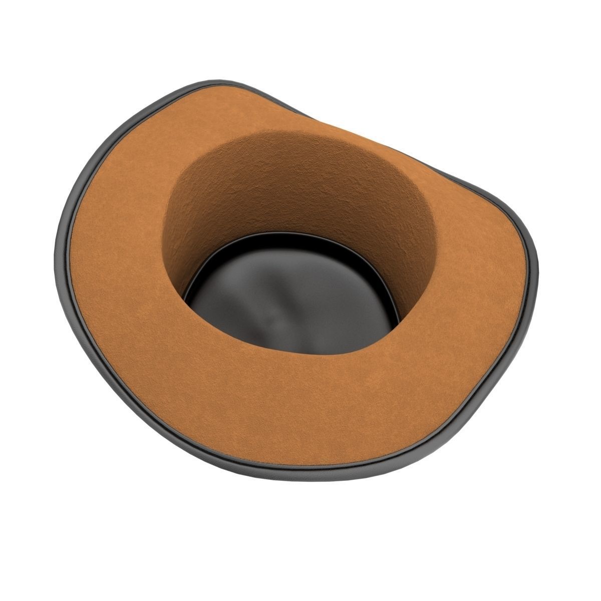 Vested Steampunk Top Hat 3D model_2