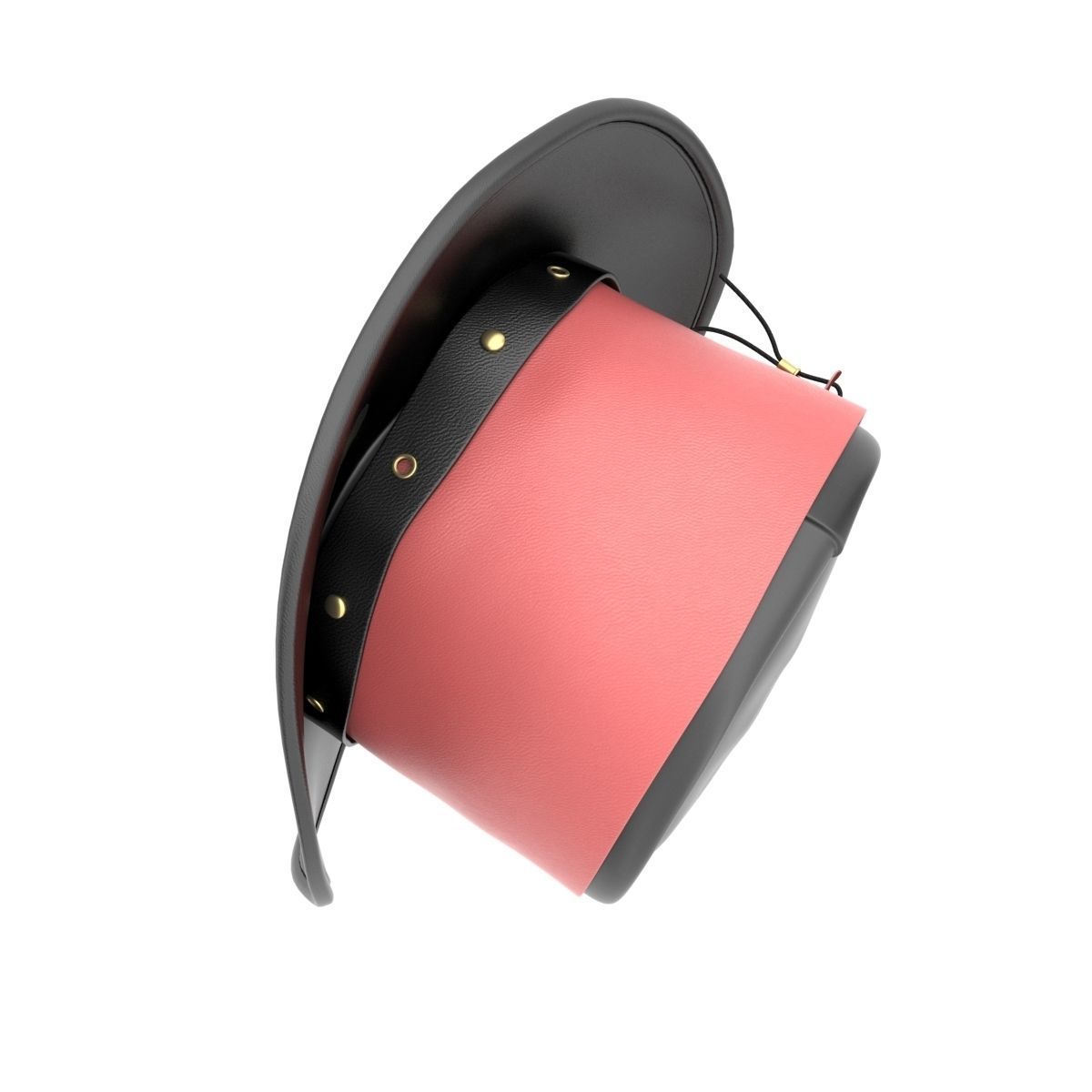 Vested Steampunk Top Hat 3D model_9