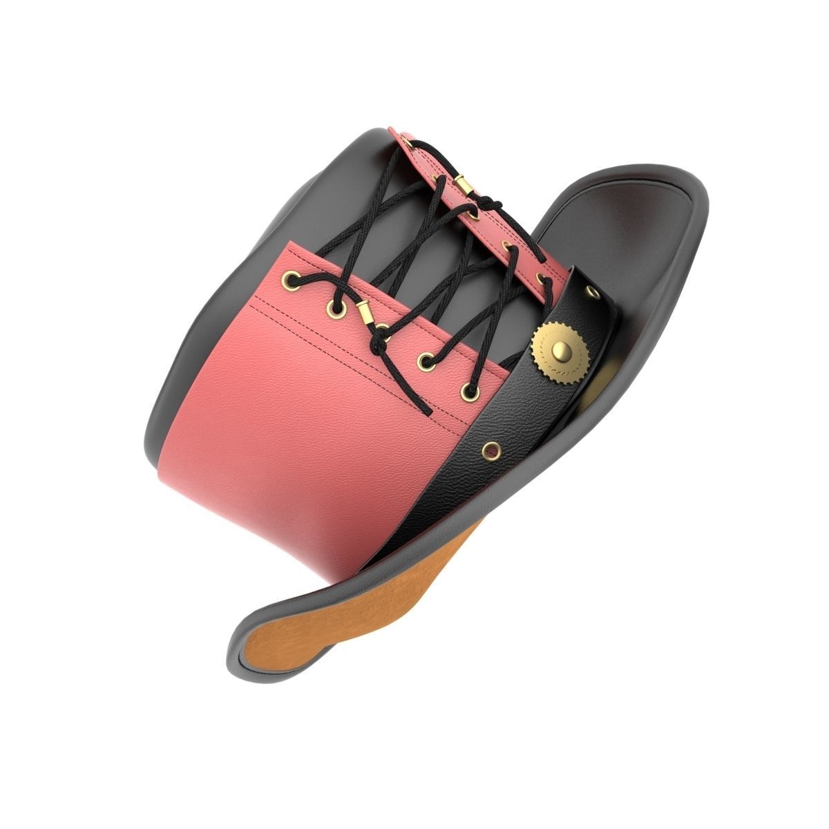 Vested Steampunk Top Hat 3D model_10