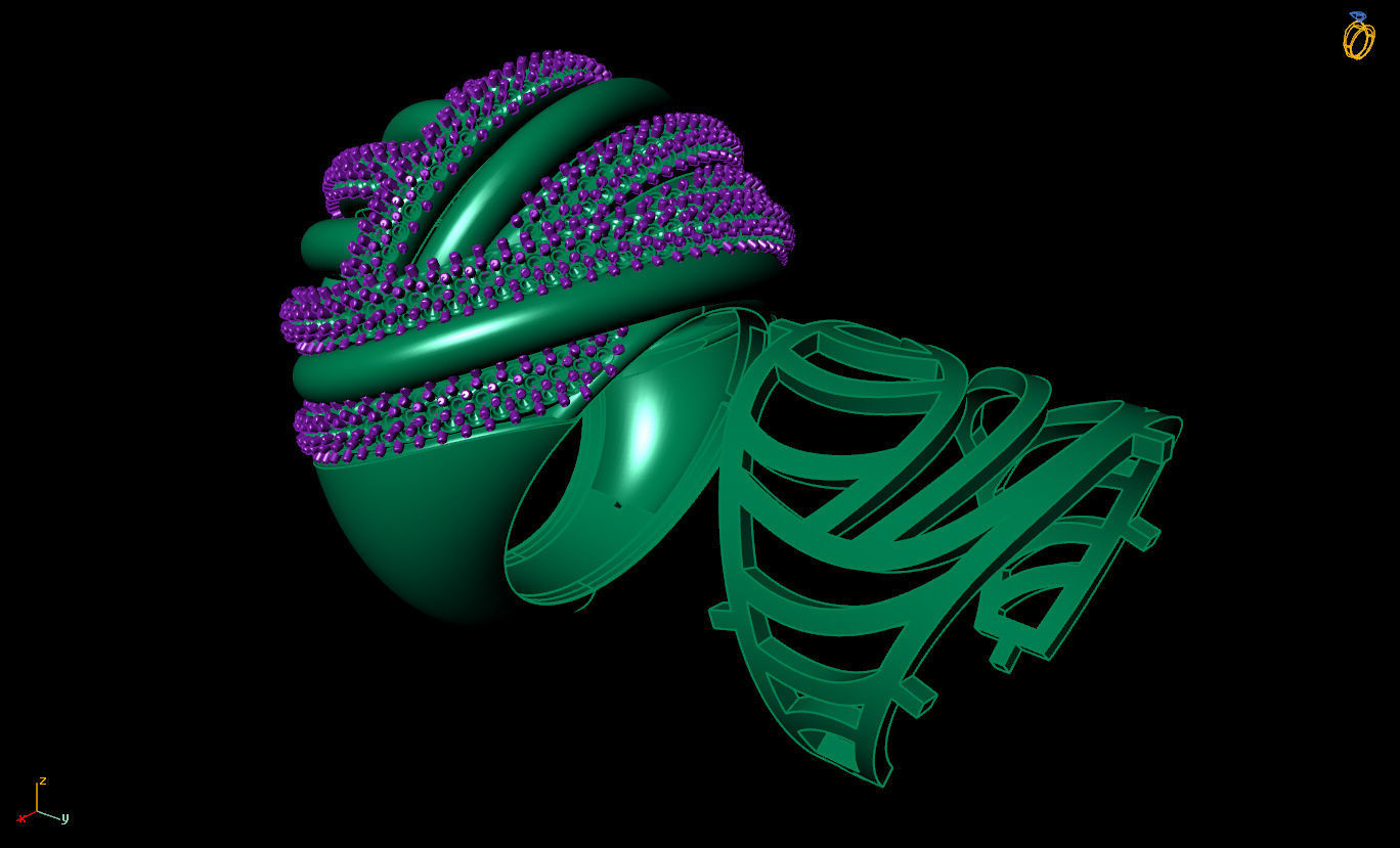 Ring Fashion 3D print model_7