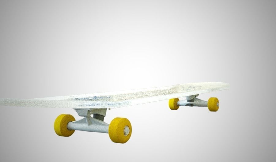 Skateboard design 3D model_4