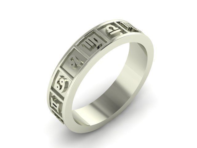 Ring R0374 3D print model_1