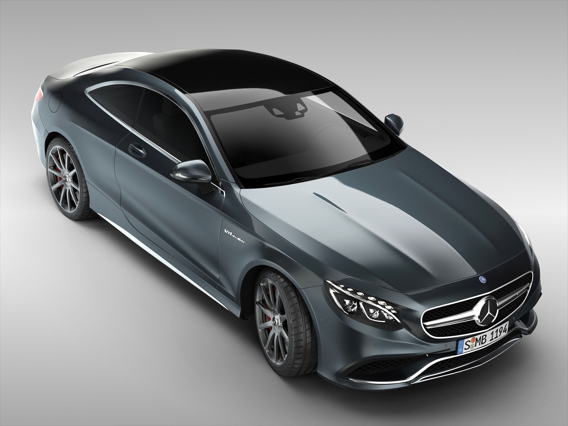 Mercedes Benz S63 AMG Coupe 2015 3D model_5