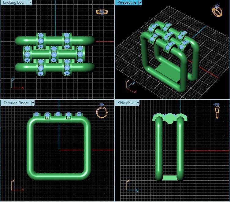 Ring R0378 3D print model_2