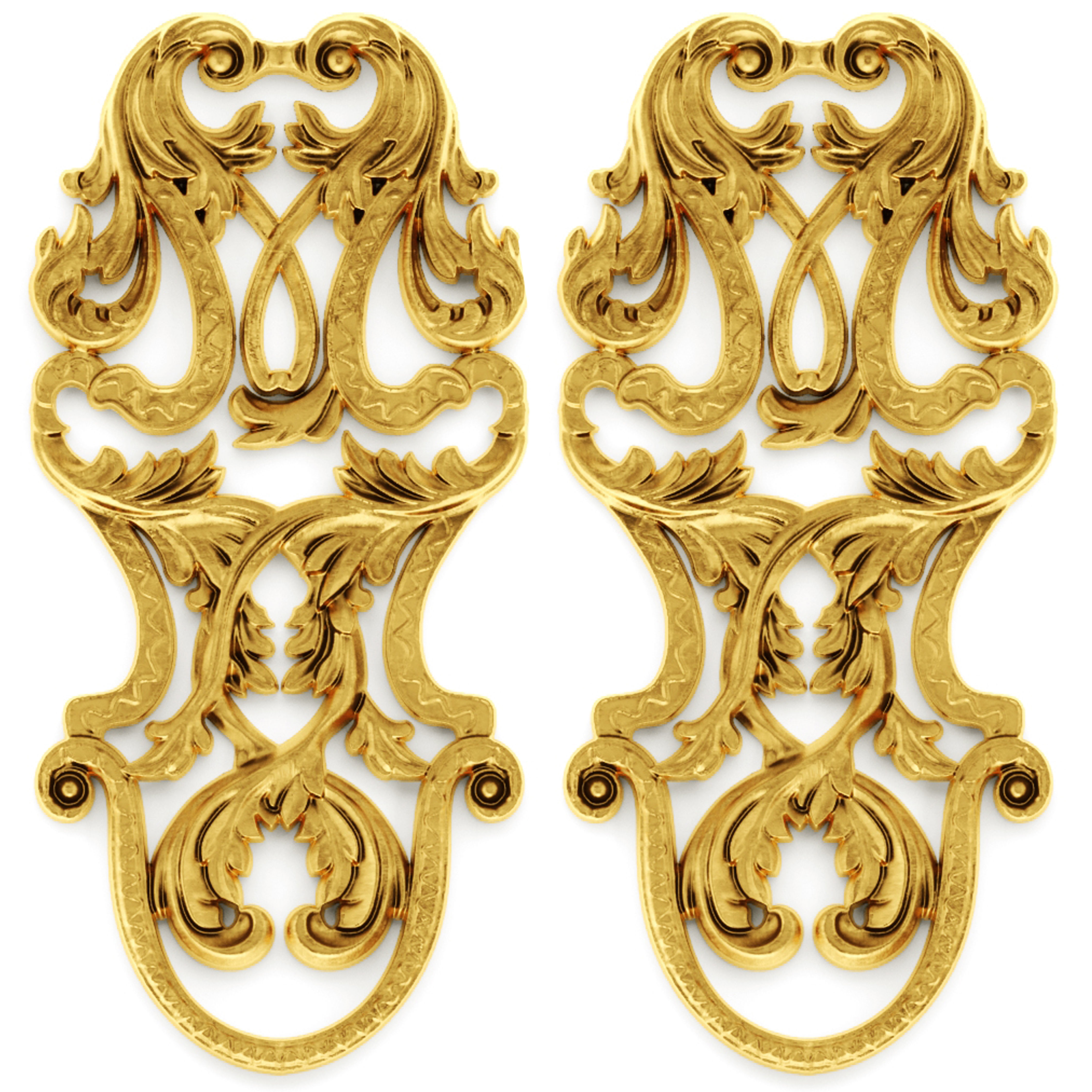 Cartouches SET 40 3D model_4