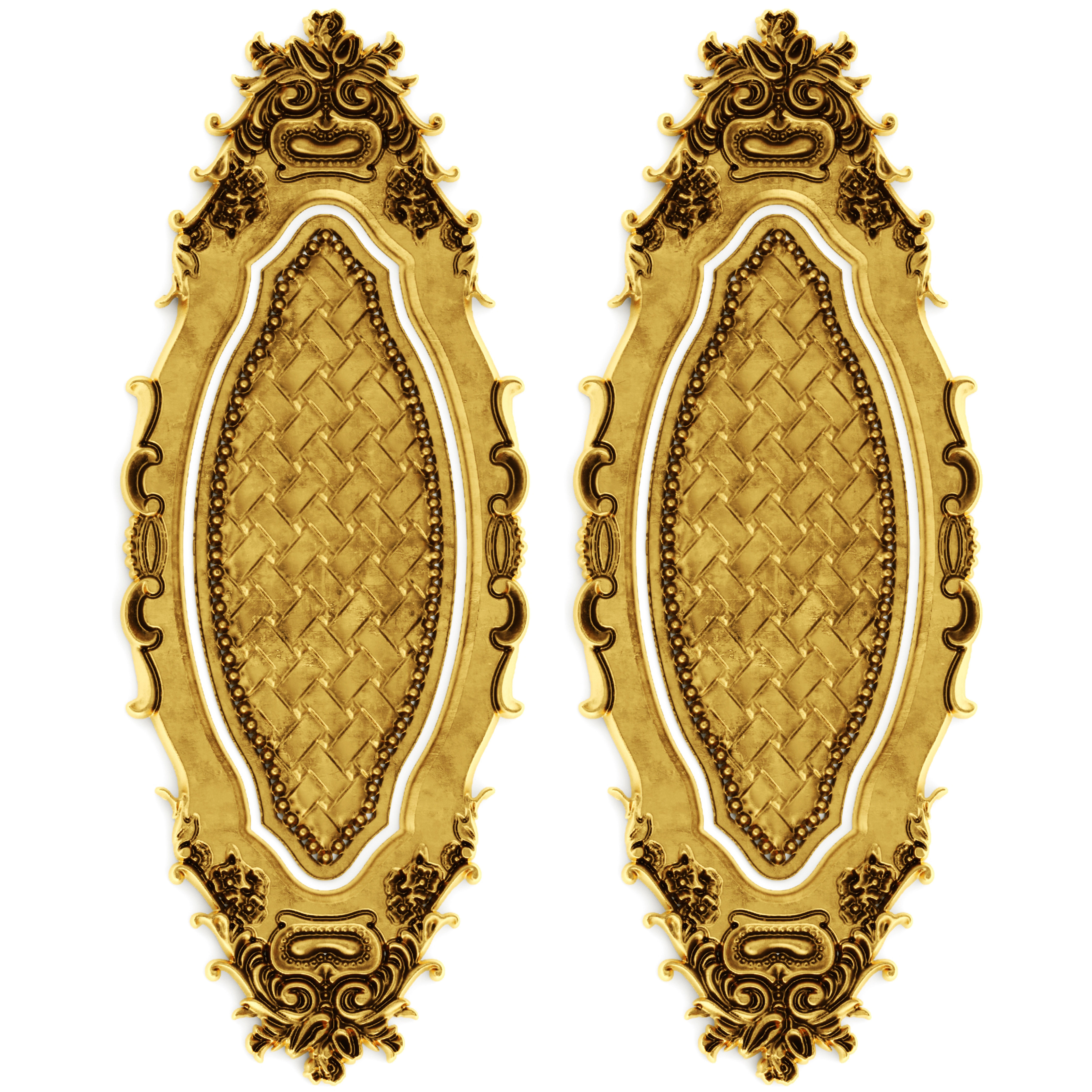 Cartouches SET 40 3D model_7