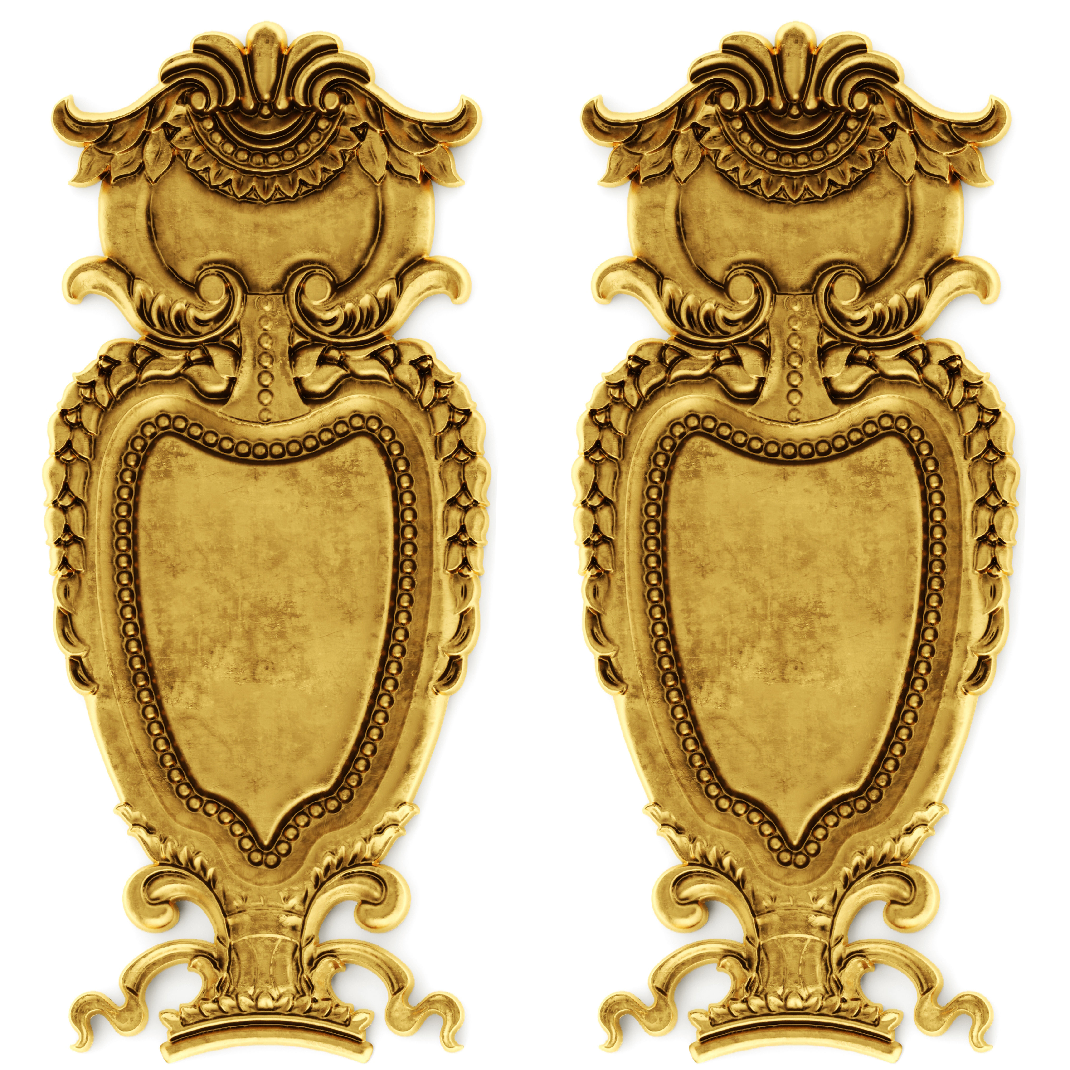 Cartouches SET 40 3D model_2