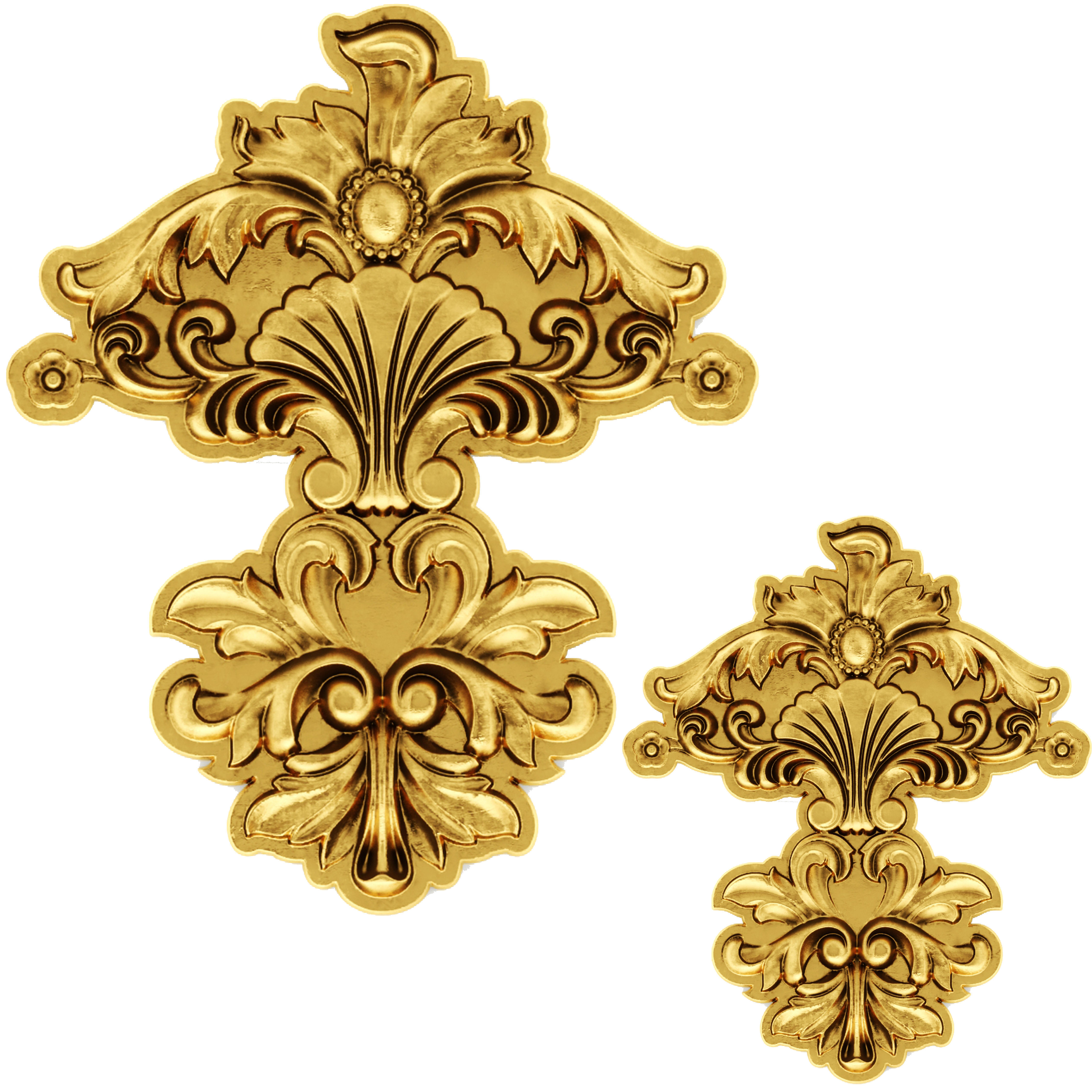 Cartouches SET 40 3D model_3
