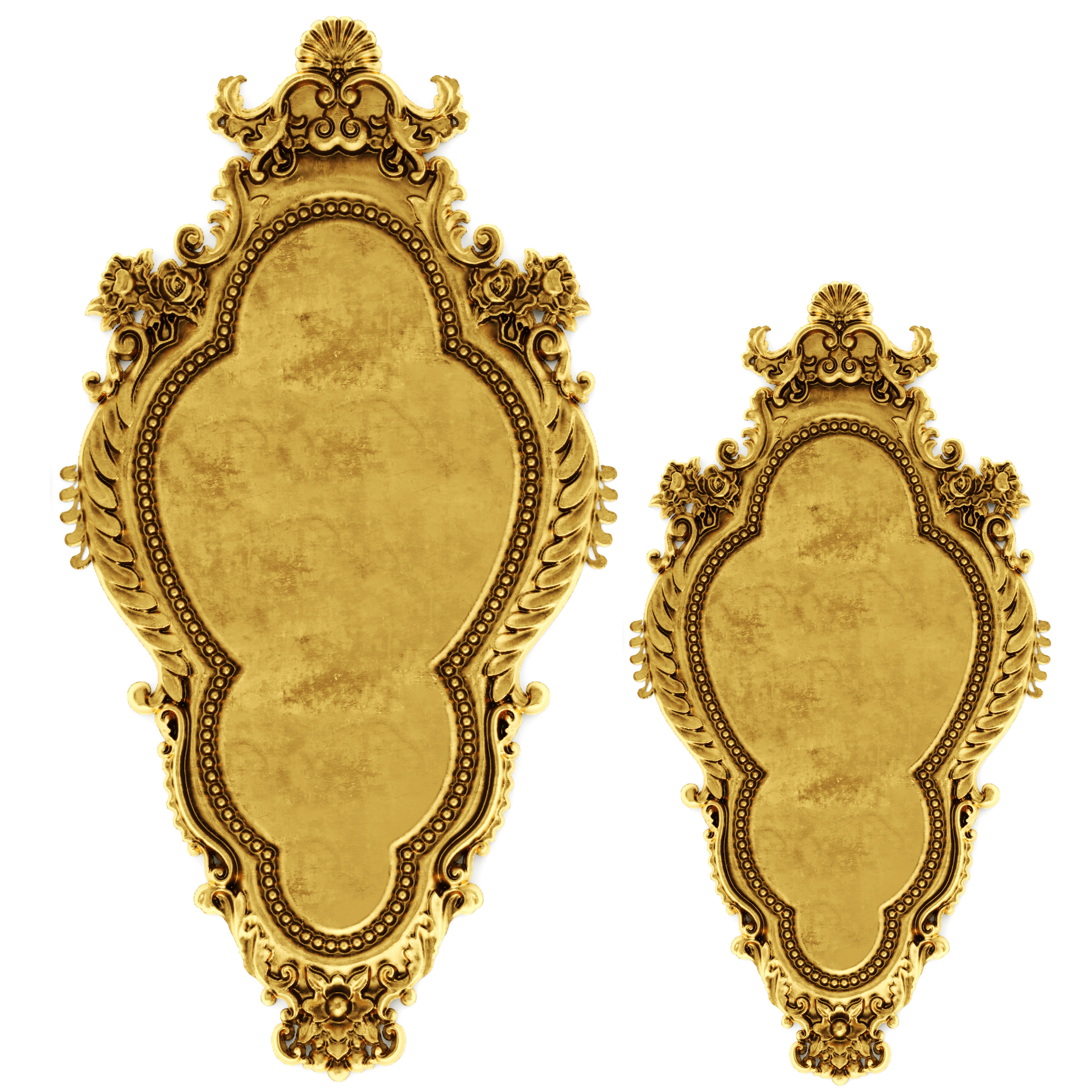 Cartouches SET 40 3D model_1