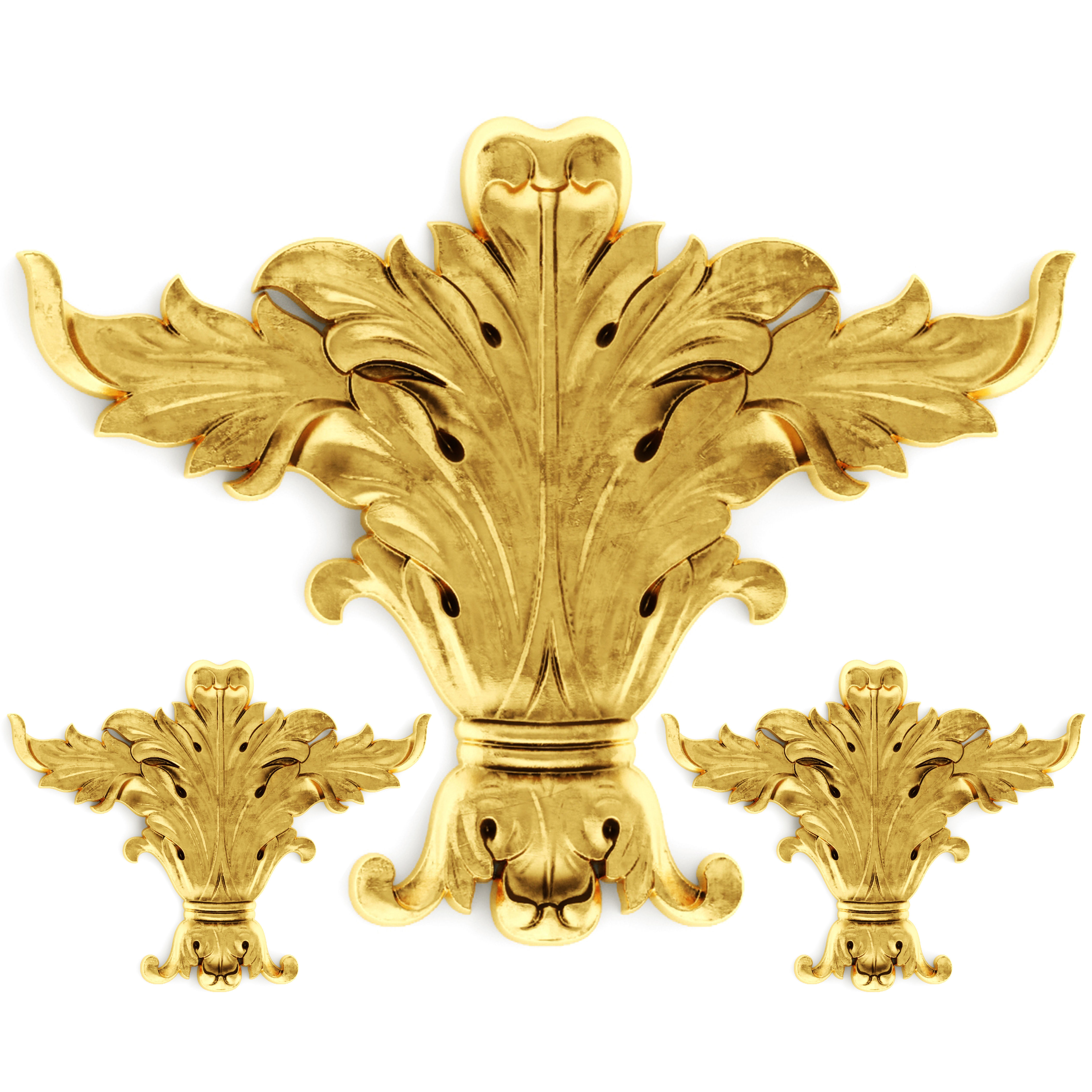 Cartouches SET 40 3D model_17