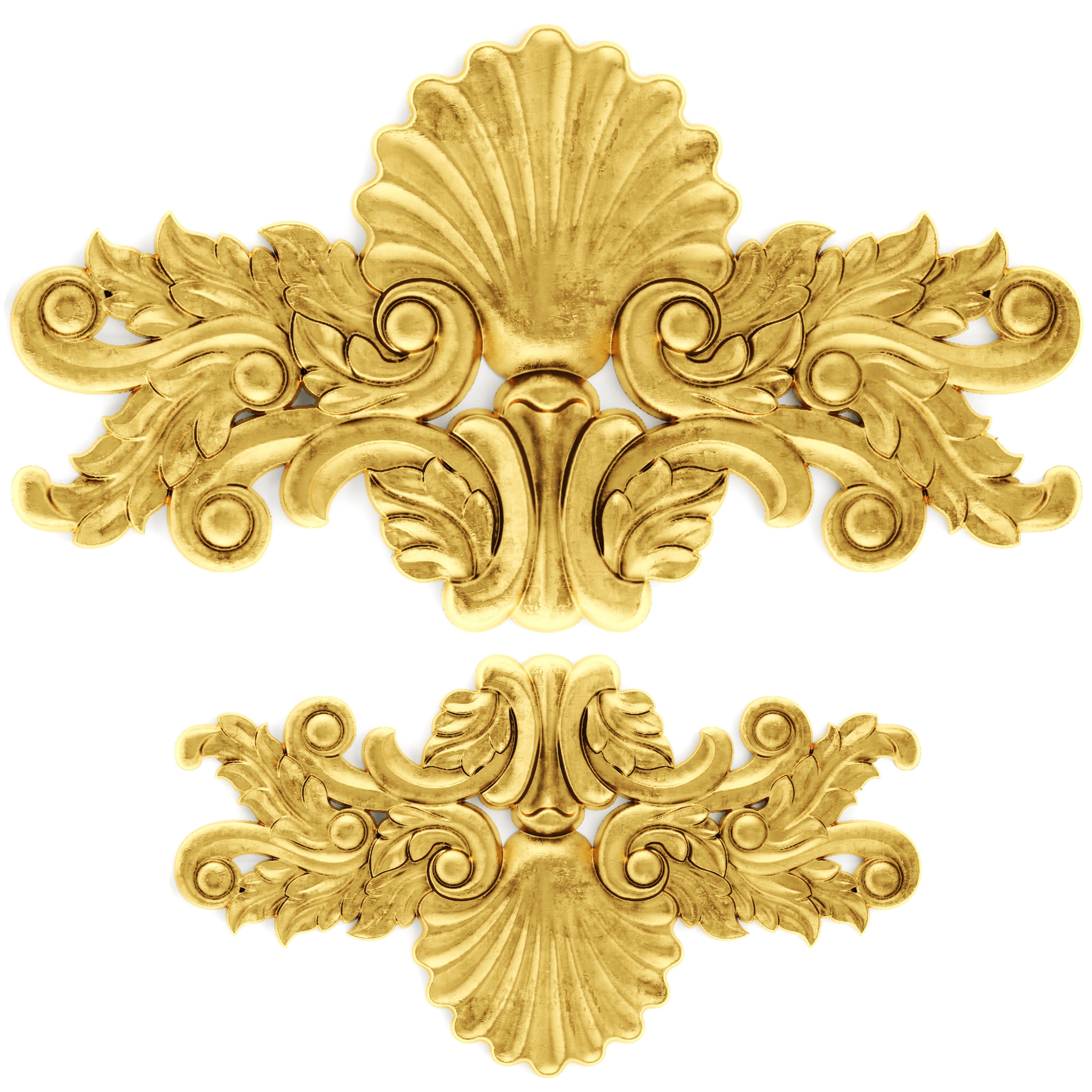 Cartouches SET 40 3D model_20