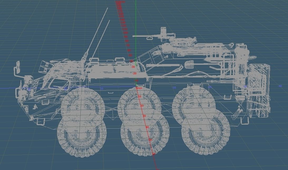 Japan Ground Self-Defense Force Chemical Protection Vehicles 3D model_12
