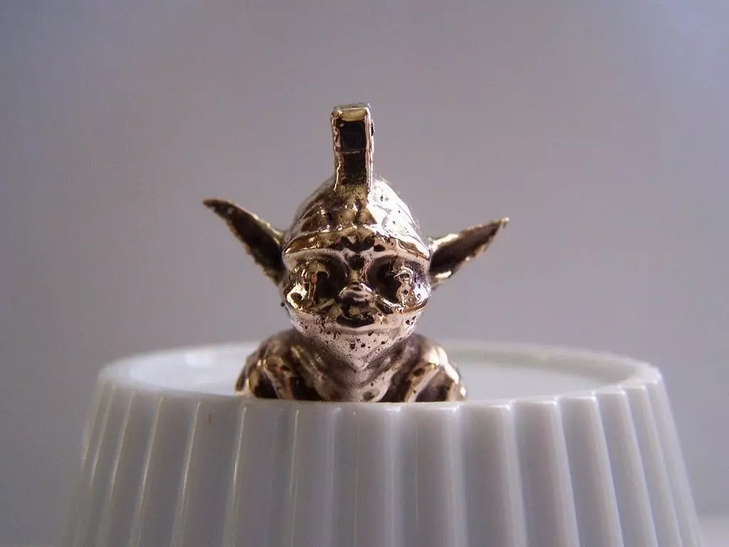 Yet Another Yoda - Keychain Charm for Casting Free 3D print model