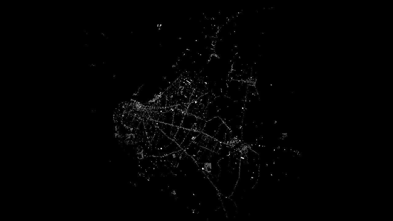 Asuncion Streets and Buildings 3D model_6