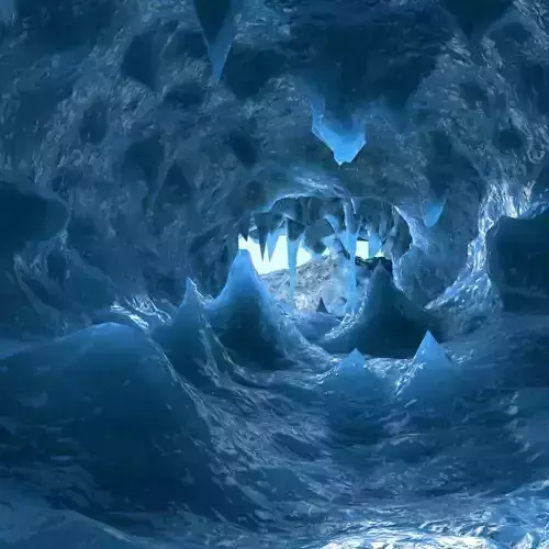 Ice Cave 3D model