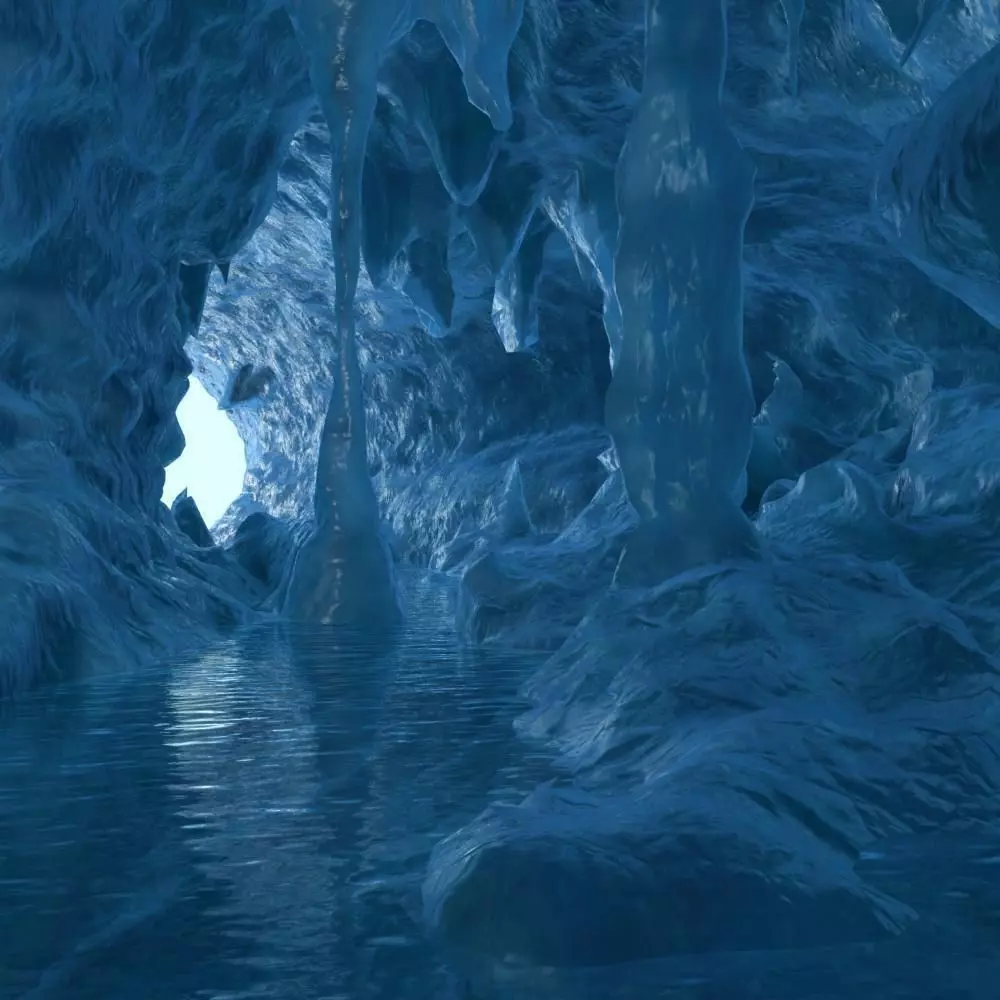 Ice Cave 3D model_0