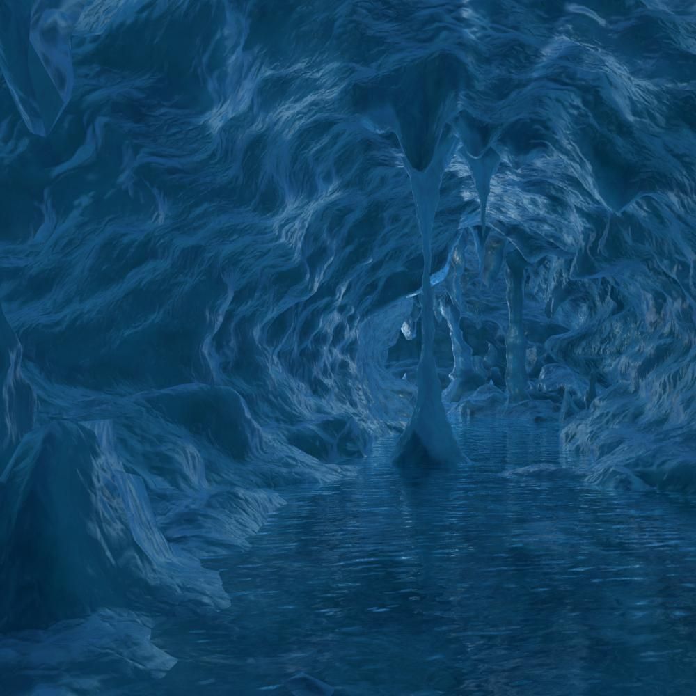 Ice Cave 3D model_6